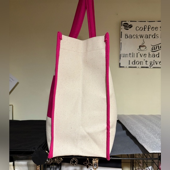 Juicy Couture Pink and Cream Tote - Picture 3 of 6